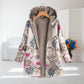 Gabrielle | Floral Print Autumn Coat